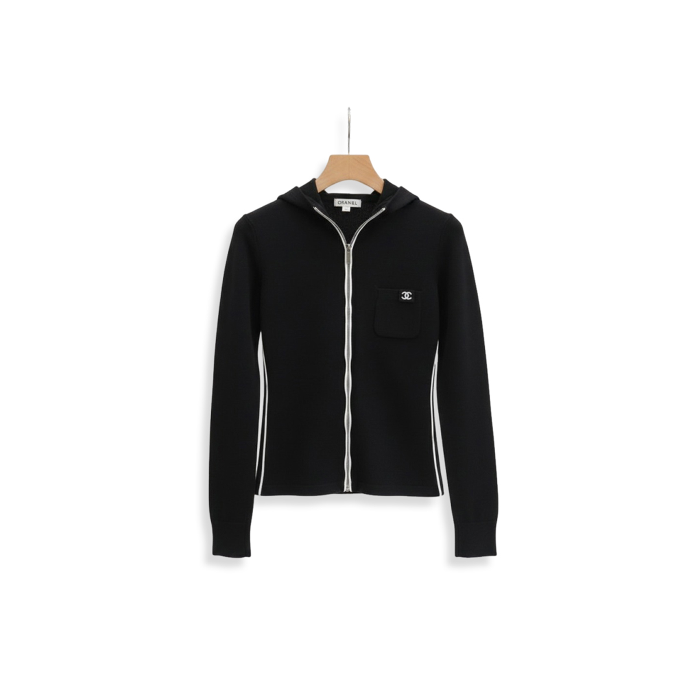Ch**el 25n coconege hooded zip-up